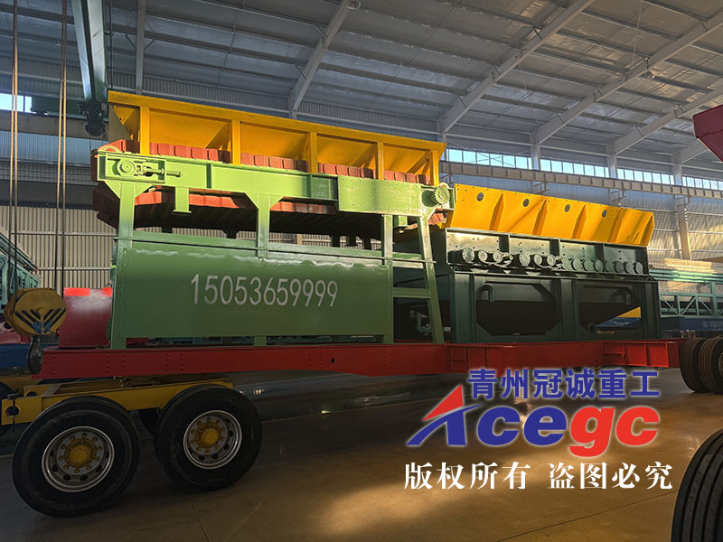 移動滾筒篩泥石分離機